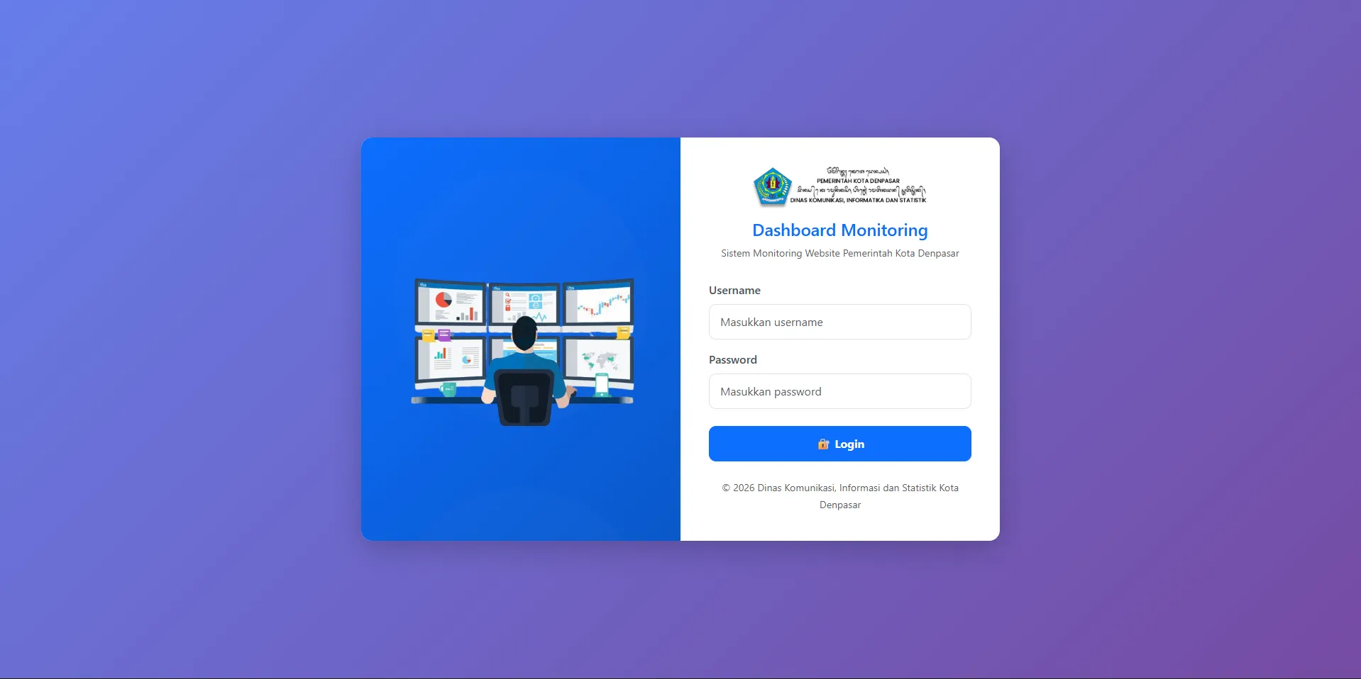 Dashboard Monitoring System — Uptime & SSL Website Monitor